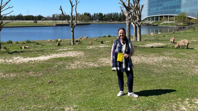 Una académica de York evaluó la situación de los carpinchos en Nordelta