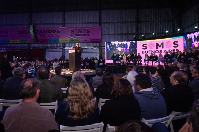 Cierre de campaña: Zamora apostó por una Argentina de oportunidades y crecimiento