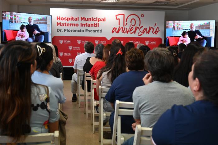 El Hospital Materno Infantil de Tigre celebra 10 años