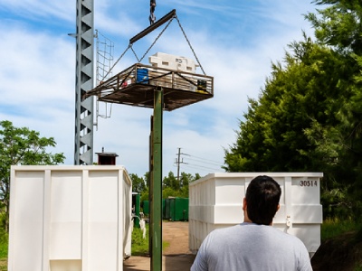 Todos los meses se retiran 55 toneladas de residuos del arroyo Las Tunas