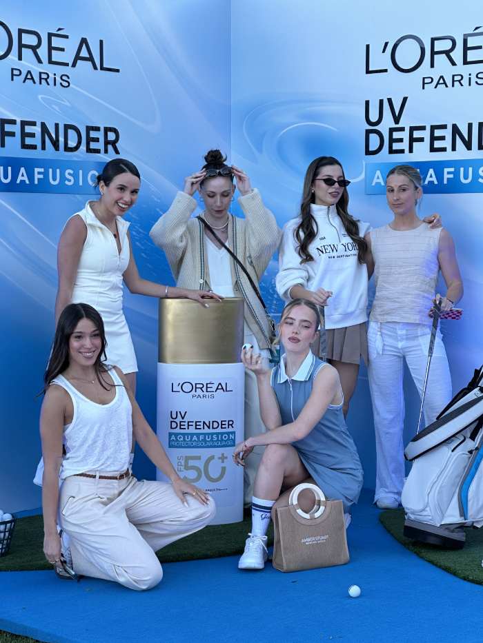 Un día al aire libre con influencers y golf para presentar la novedad de L’Oréal Paris