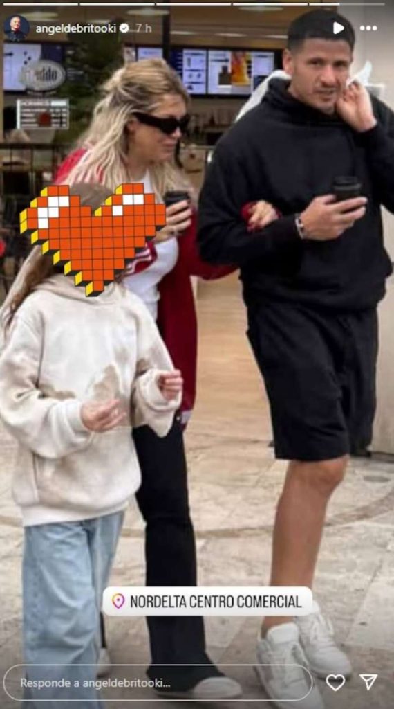 Wanda Nara y Martín Migueles juntos en Nordelta