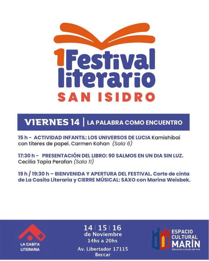 Primer Festival Literario de San isidro