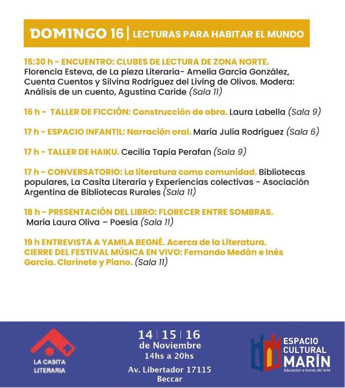 Primer Festival Literario de San isidro