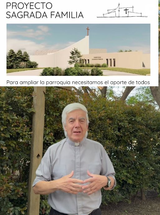 La Iglesia Sagrada Familia se amplía: lanzan campaña para construir nuevos salones comunitarios en Nordelta