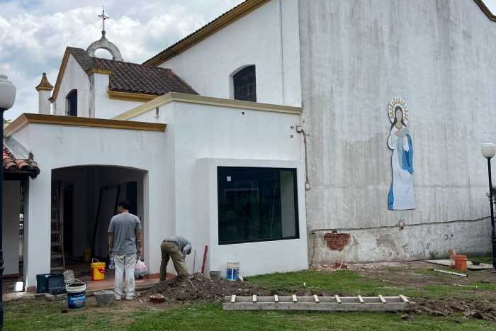 Tigre construye una nueva Capilla del Santísimo: un sueño comunitario que toma forma
