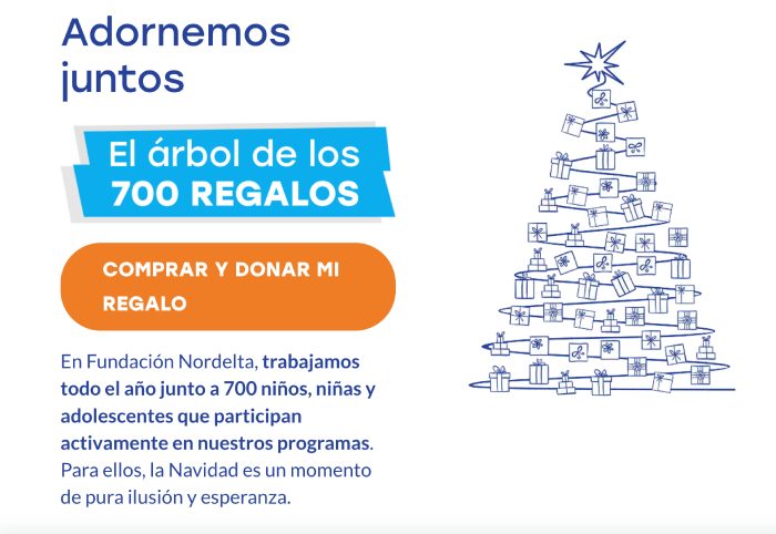 Fundación Nordelta lanzó su campaña “Navidad 2025”