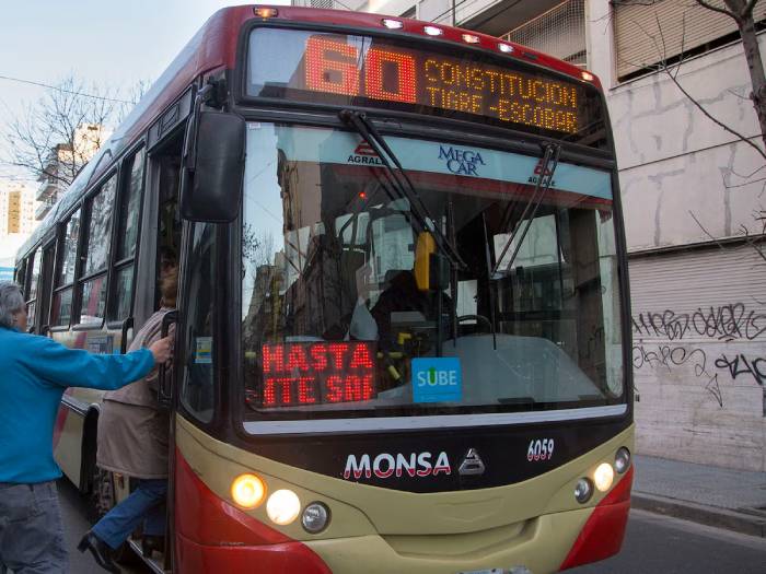 La línea 60 acorta su recorrido y deja de llegar a Tigre
