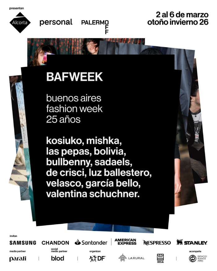 BAFWEEK cumple 25 años y vuelve a encender la moda en Buenos Aires