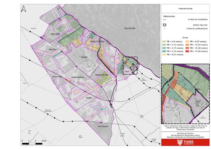 Tigre regula la altura de nuevos edificios para un crecimiento urbano ordenado