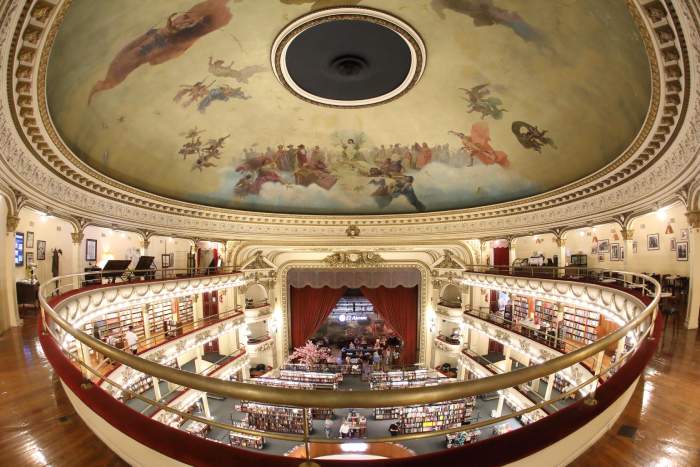 Ahora podés recorrer el Ateneo Grand Splendid como nunca antes