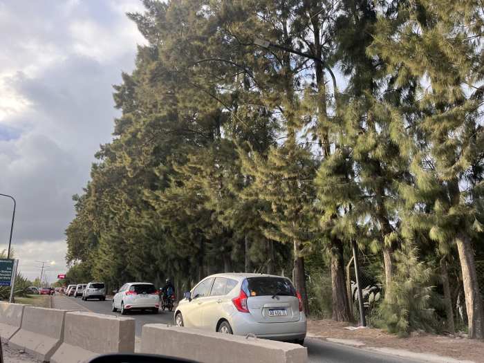Vuelta al cole y caos de tránsito en Bancalari: quejas por embotellamientos cerca del Colegio Andersen y en accesos a barrios