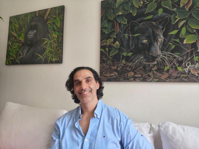 El artista argentino que convierte miradas animales en protagonistas del diseño