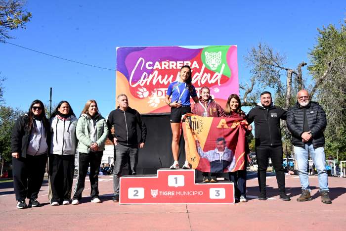 General Pacheco celebró su aniversario con una nueva edición de la Carrera Comunidad Tigre