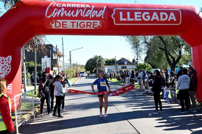 General Pacheco celebró su aniversario con una nueva edición de la Carrera Comunidad Tigre