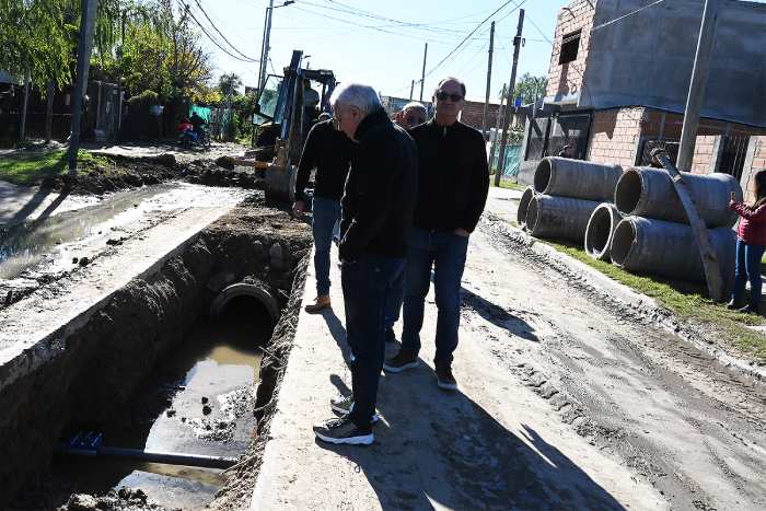 Avanzan las obras para evitar inundaciones en Las Tunas y Benavídez