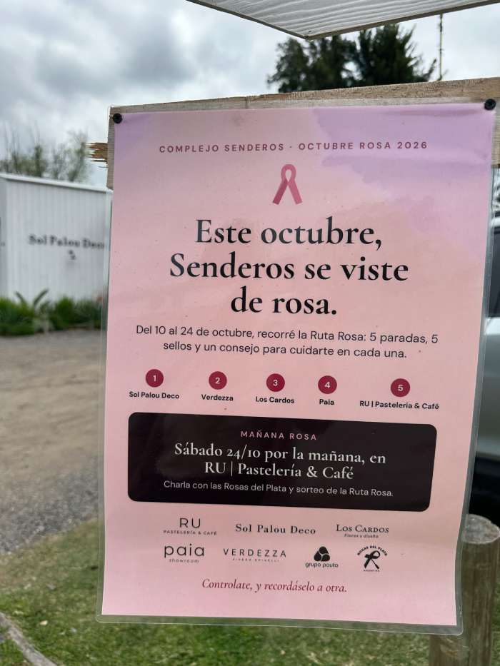 Octubre Rosa en Senderos: remar, acompañarse y concientizar sobre el cáncer de mama